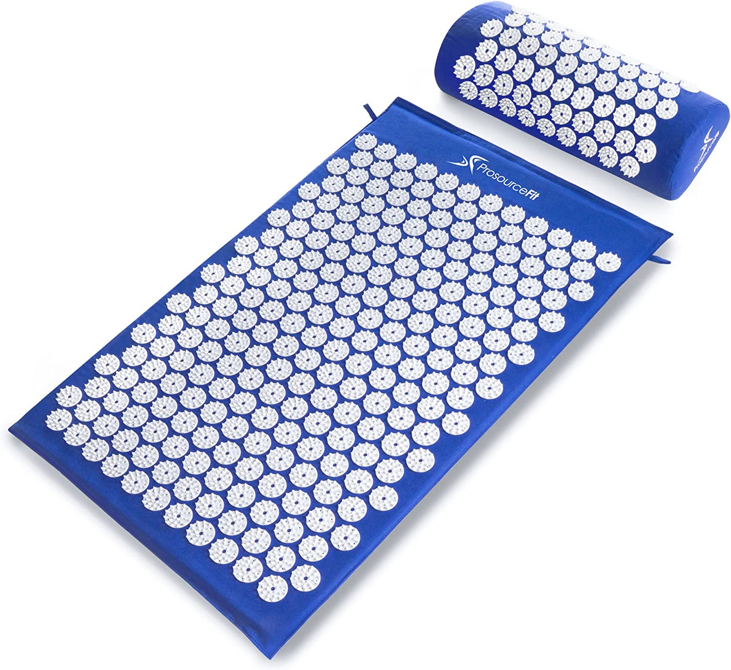 Acupressure Mat and Pillow Set for Back/Neck Pain Relief and Muscle Relaxation