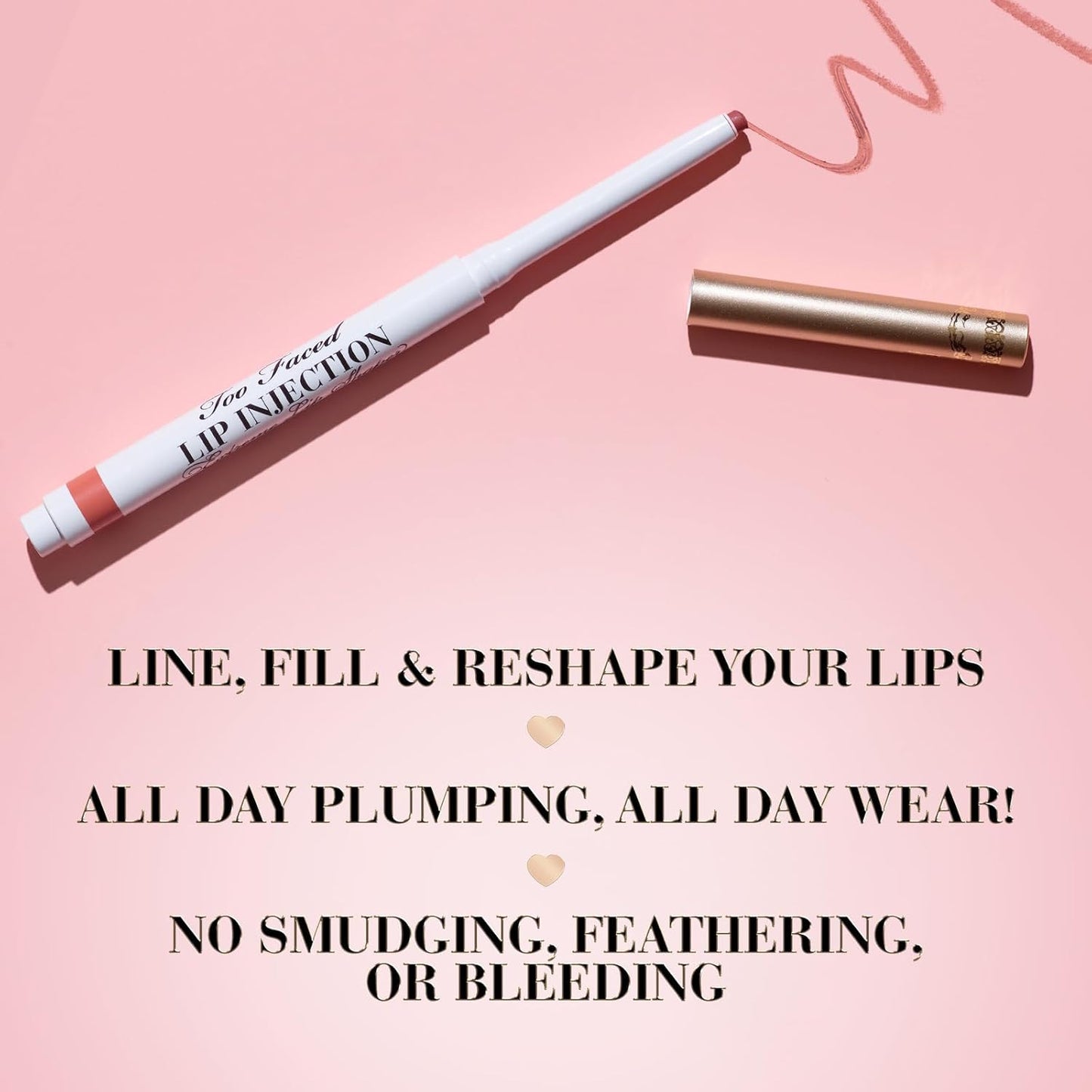 Lip Injection Extreme Lip Shaper Plumping Lip Liner | Long Lasting + Smudge Proof, 0.01 Oz.