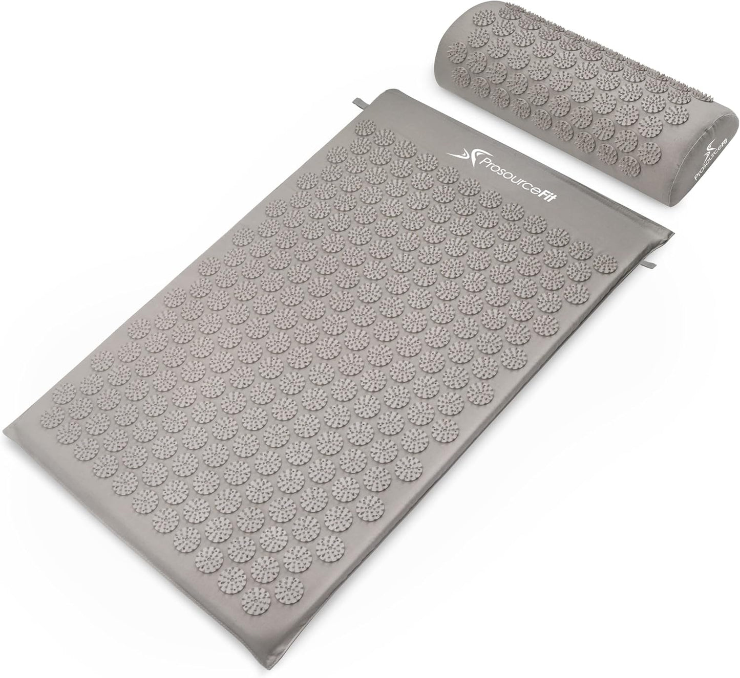 Acupressure Mat and Pillow Set for Back/Neck Pain Relief and Muscle Relaxation