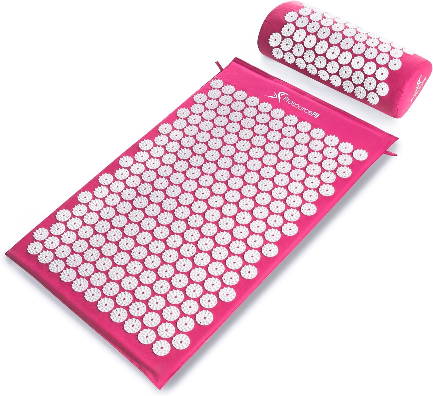 Acupressure Mat and Pillow Set for Back/Neck Pain Relief and Muscle Relaxation