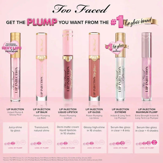 Lip Injection Power | Plumping Lip Gloss Soulmate | Get Instantly Plump Lips!