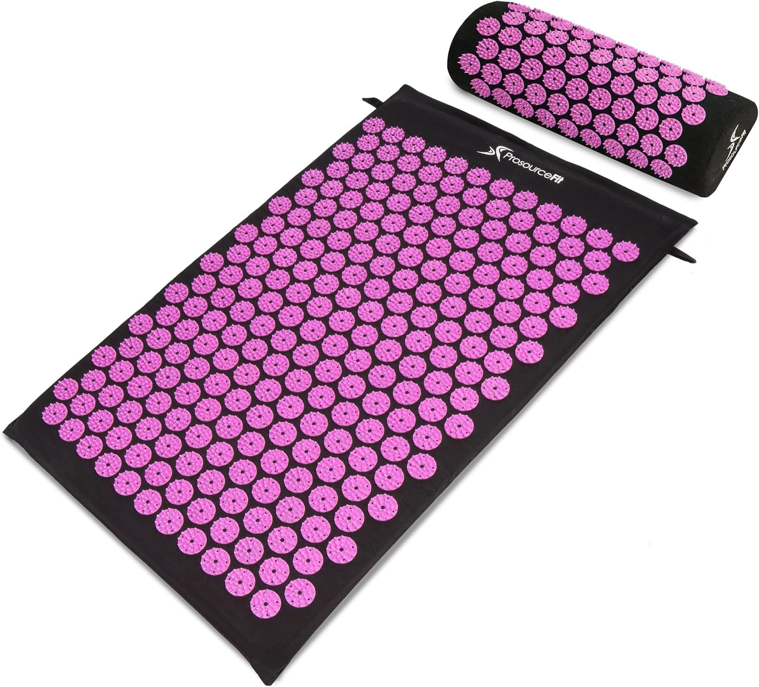 Acupressure Mat and Pillow Set for Back/Neck Pain Relief and Muscle Relaxation