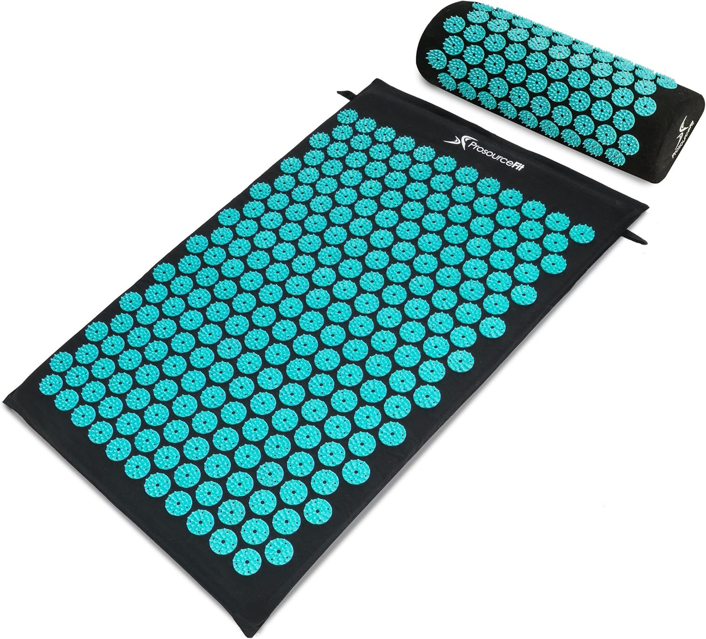 Acupressure Mat and Pillow Set for Back/Neck Pain Relief and Muscle Relaxation