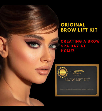 Eyebrow Lamination Kit | at Home DIY Brow Lamination | Instant Professional Lift for Fuller Eyebrows | Brow Brush and Micro Brushes Added