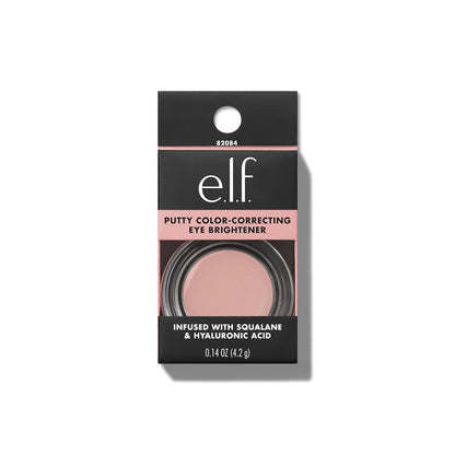 Putty Color-Correcting Eye Brightener, Under-Eye Brightener & Primer Reduces Appearance of Dark Circles, Vegan & Cruelty-Free, Fair